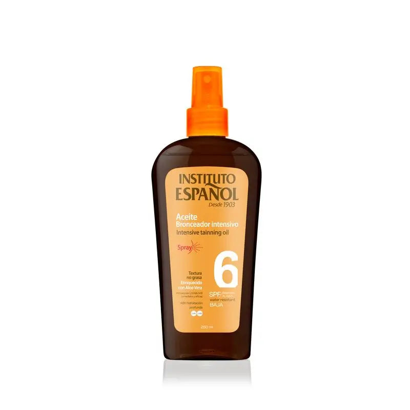 Instituto Español Tanning Sun Protection Oil Spf6 Spray 250Ml