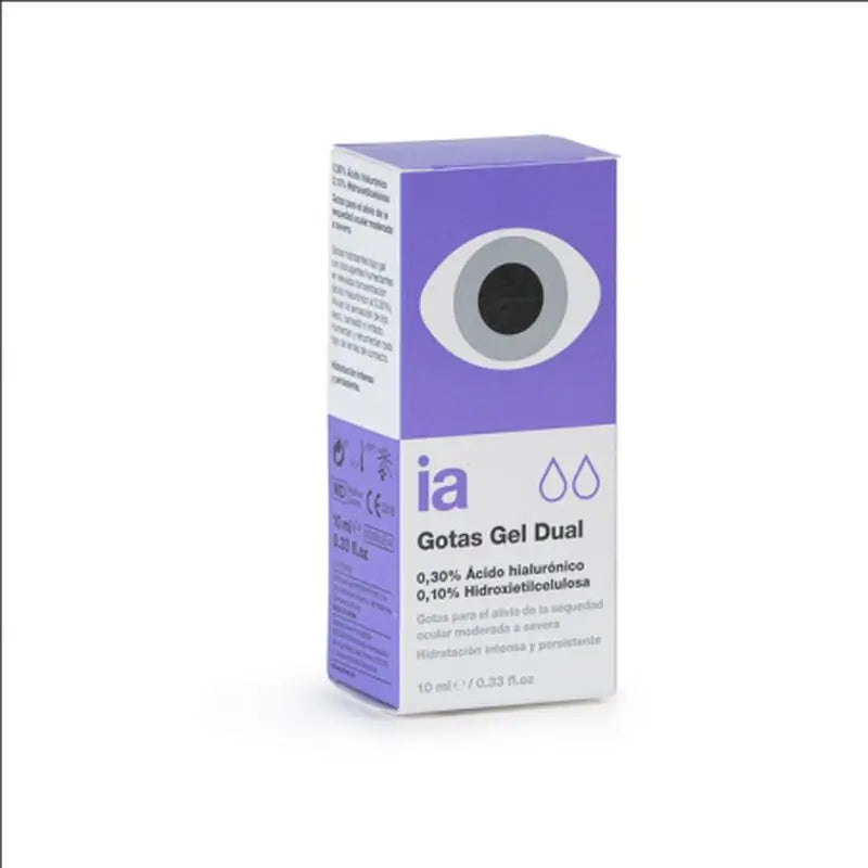 Interapothek Dual Eye Gel 0.30%, 10 ml