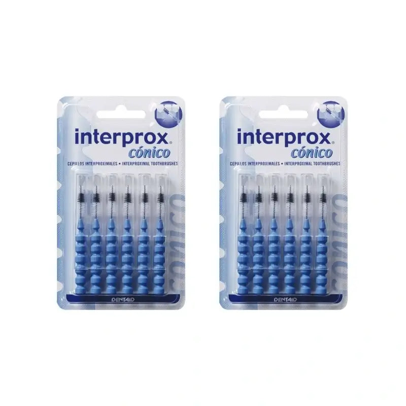Interprox Brosse à dents conique interproximale, 2X6 unités