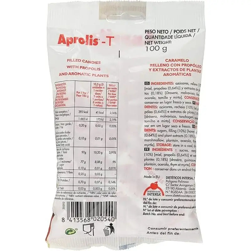 Intersa Aprolis Bonbons contre la toux , 100 g