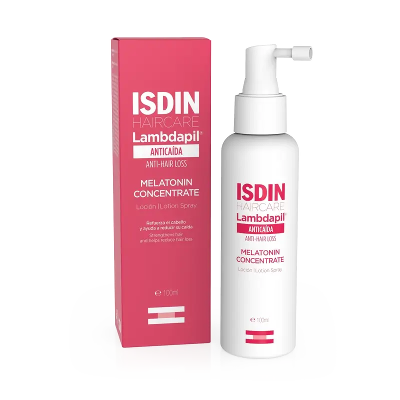 Isdin Lambdapil Chute des cheveux Mélatonine, 100 ml