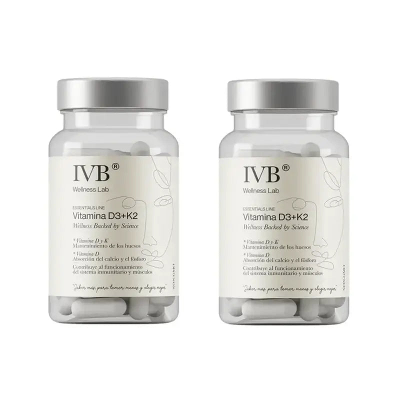 Ivb Wellness Lab Vitamin D3+K2, 2X90 Capsules