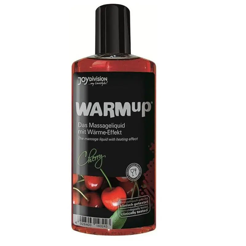 Joydivision Warmup Cherry Warming Massage Oil 150Ml