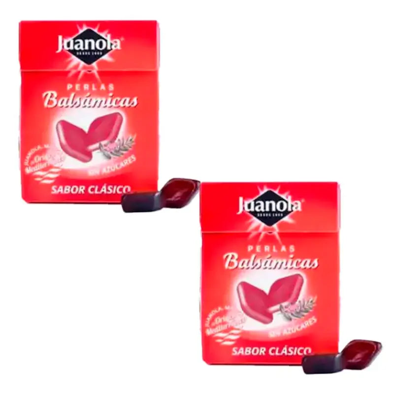Juanola perles balsamiques classiques, paquet de 2 x 25gr