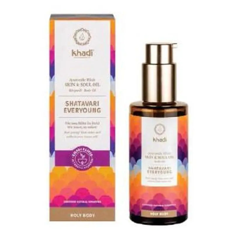 Khadi Ayurveda Shatavari Elixir Anti-Aging Oil 100Ml.