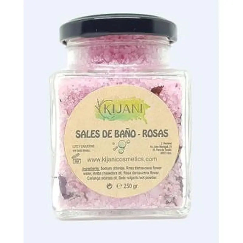 Kijani Rose Bath Salts 250Gr.