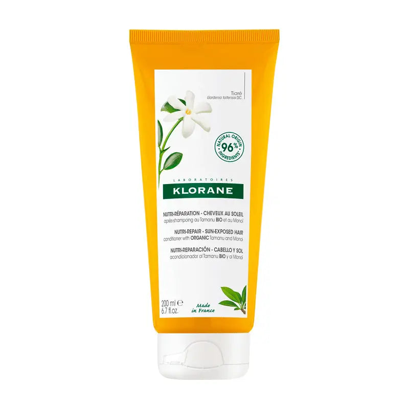 Klorane Enriched Hair Repairing Balm with Tamanu Bio and Monoi, 200 Ml