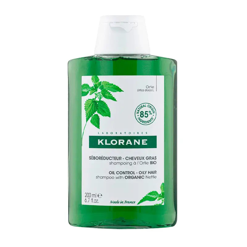 Klorane Seboregulating Shampoo With Nettle Extract 200 ml