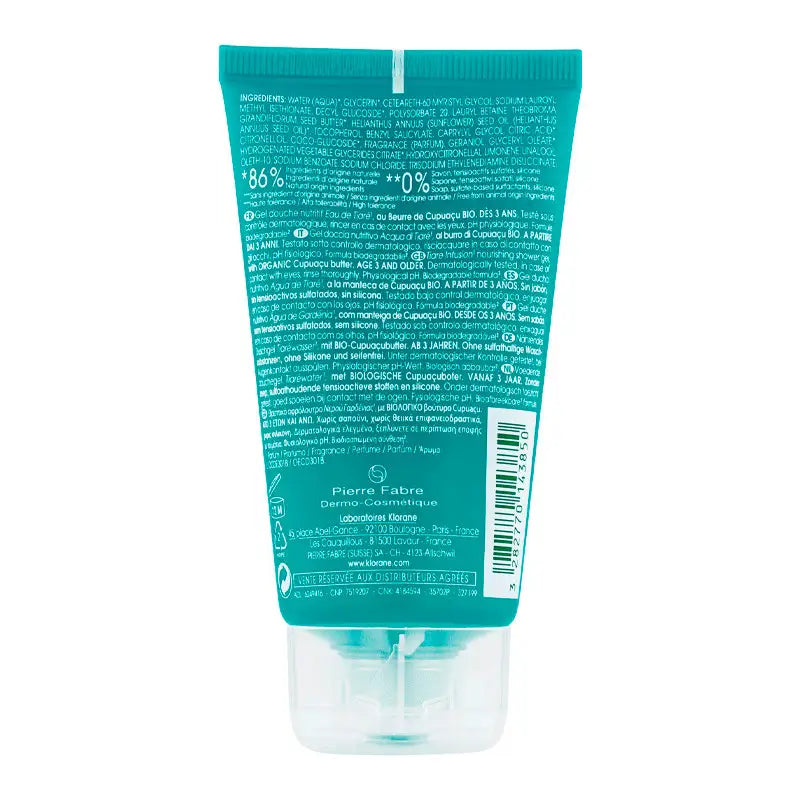 Klorane Gel douche Eau de Thiaré 75 ml