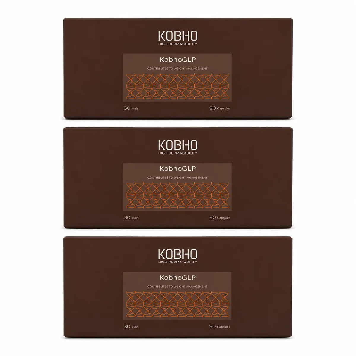 Kobho Labs Supplément LPG, 30 flacons, pack 3