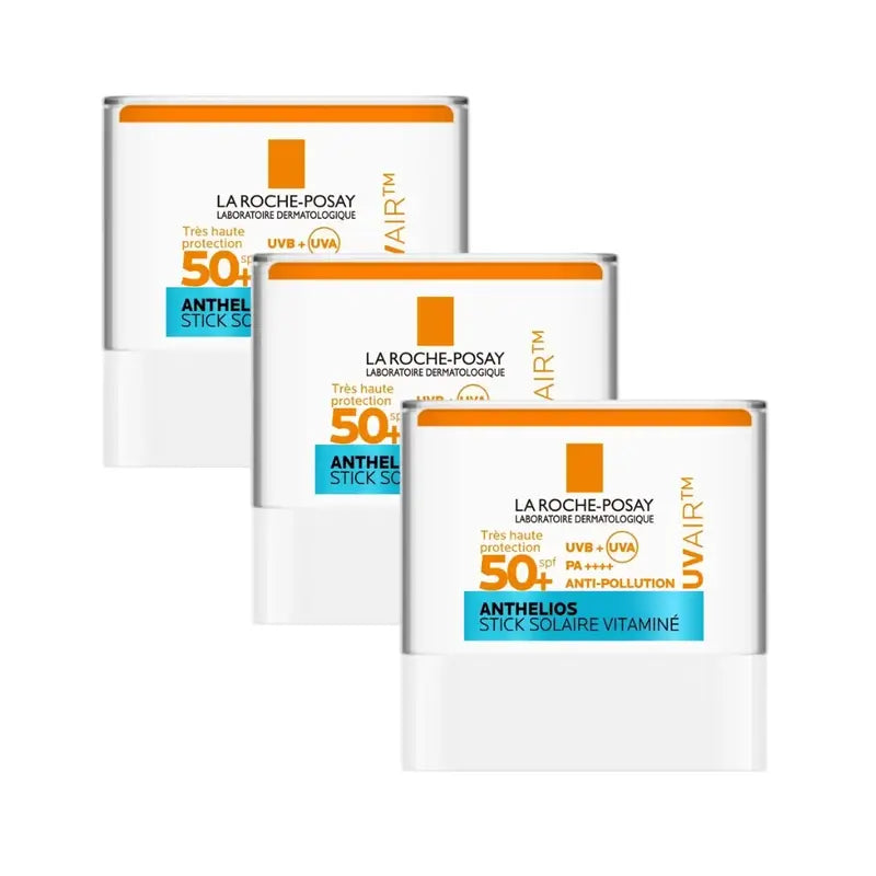 La Roche Posay Anthelios Uvair Vitamin Sun Stick Spf50+ , 3X10 Ml