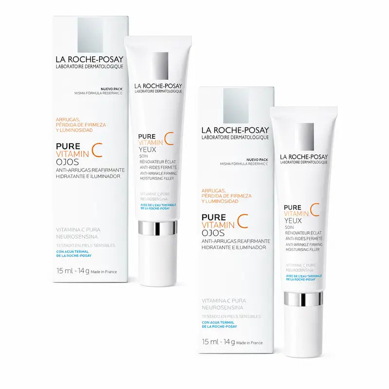 La Roche Posay Pure Vitamine C Eyes, Pack 2 x 15 ml