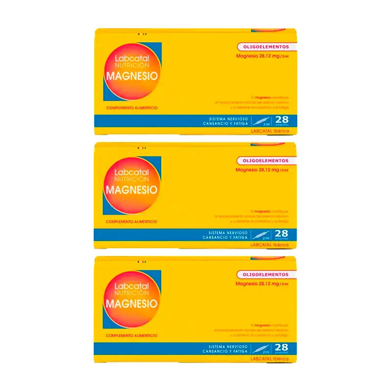 Labcatal Magnésium, 3X28 Ampoules