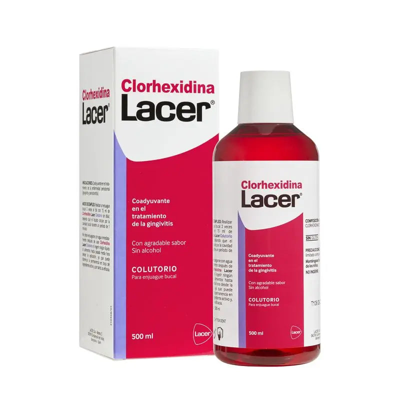 Lacer Chlorhexidine Mouthwash 500 ml