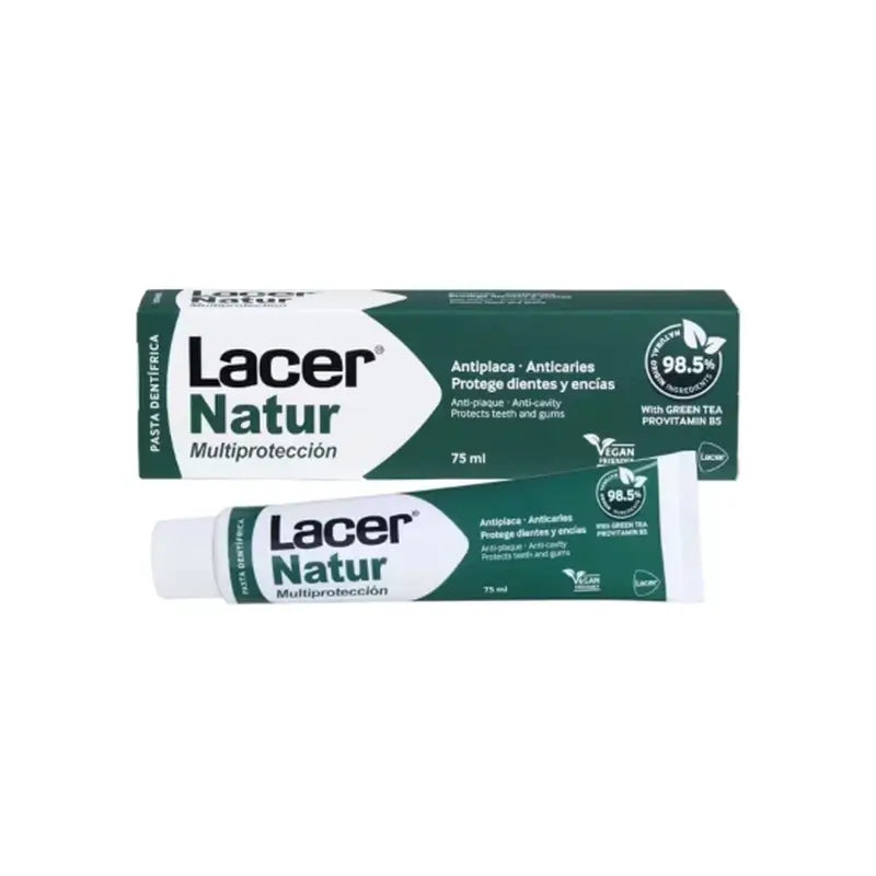 Lacer Natur Toothpaste, 75 ml