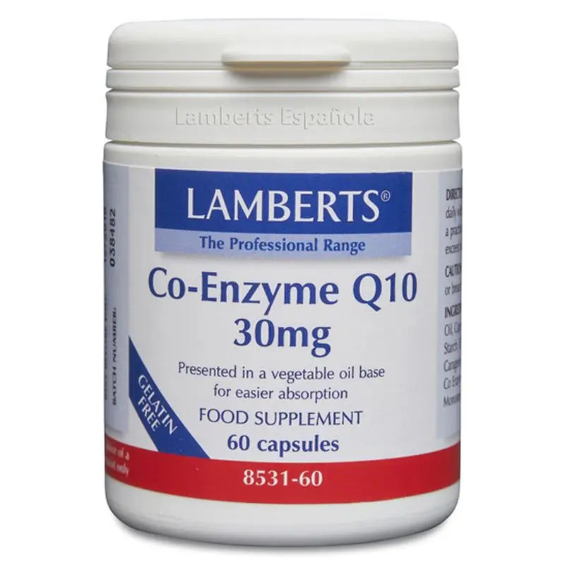 Lamberts Co-Enzyme Q10 30Mg , 60 tablets