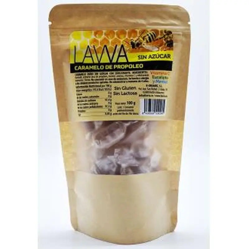 Lavva Propolis Caramel Vitamin C Menthol 100Gr.