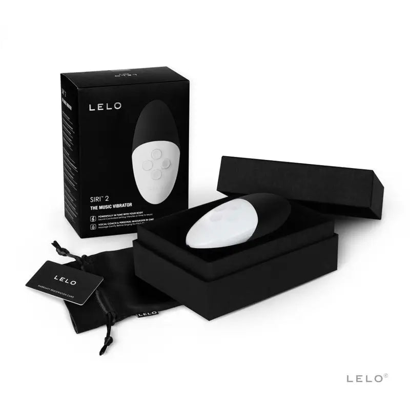 Lelo Siri 2 Music Vibrator Noir