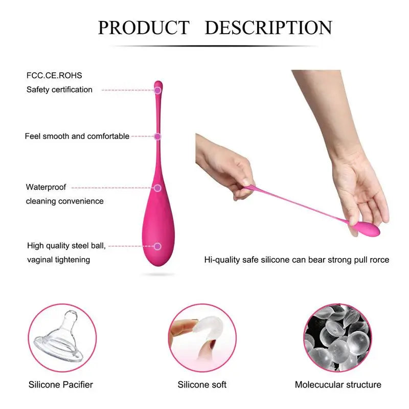 Leslie Kegel Fit Pelvic Floor Trainer 6 Poids