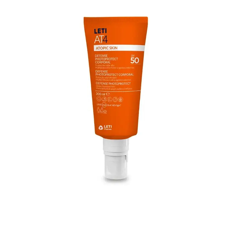 Letiat4 Defense Photoprotect pour le corps, 200 ml