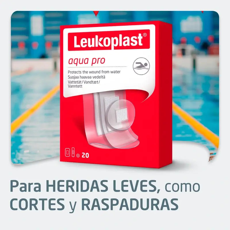 Leukoplast Aqua Pro, assortiment de 20 pièces