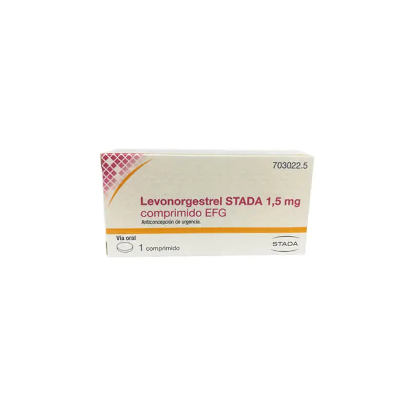 Levonorgestrel Stada EFG 1,5 mg 1 Comprimé