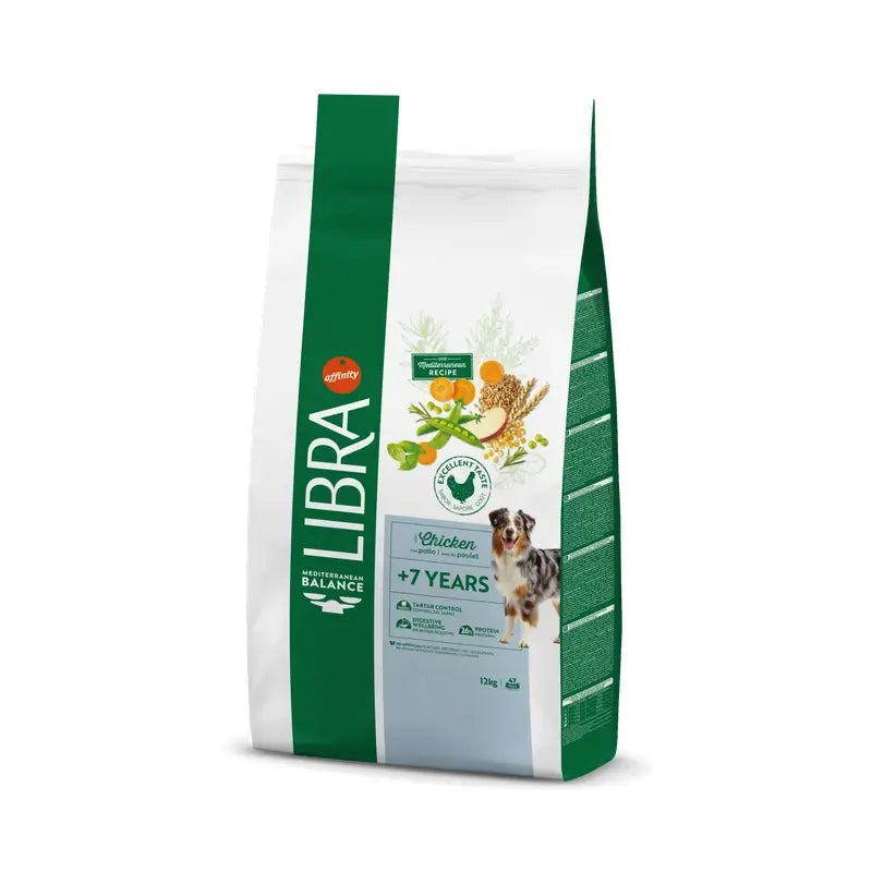 Libra Canine Senior 12Kg, nourriture pour chiens