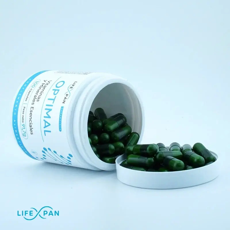 Lifexpan Optimal Vitamines et Minéraux Essentiels, 100 gélules