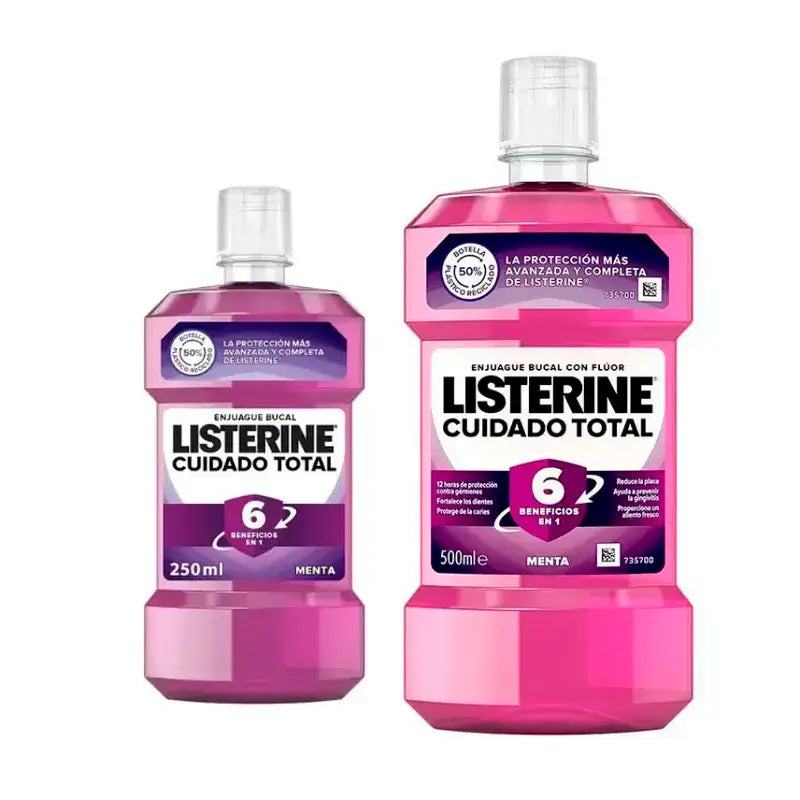 Rince-bouche Listerine Total Care Pack 500 ml + 250 ml