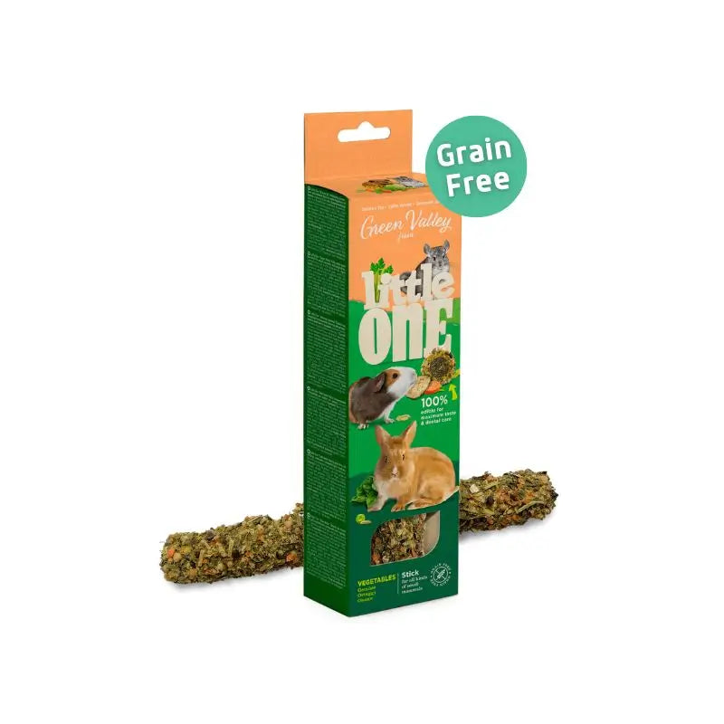 Littleone Greenvalley Stick S/Cereal C/Herbs Flower 10X180Gr