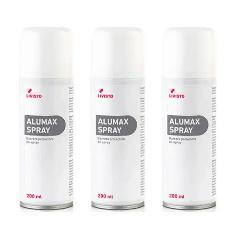 Livisto Alumax Spray, paquet de 3 x 200 ml