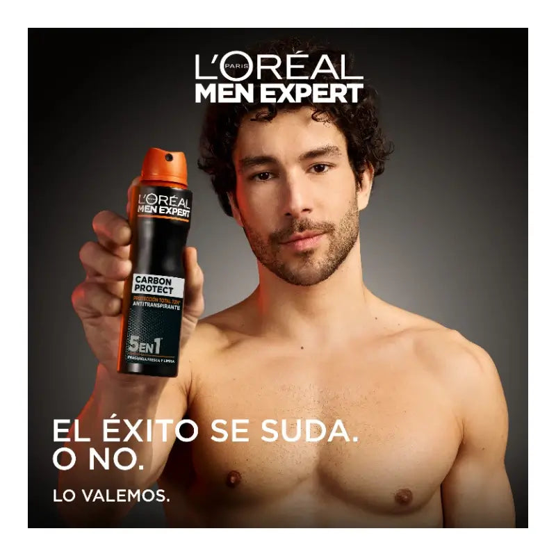 L'Oréal Paris Déodorant Spray, Protection Totale 48H, Pour Homme, 150 ml