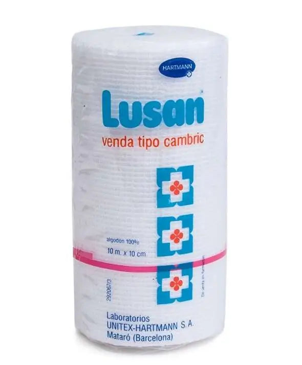 Lusan Cambric Bandage 10 M x 10 cm 1 unit