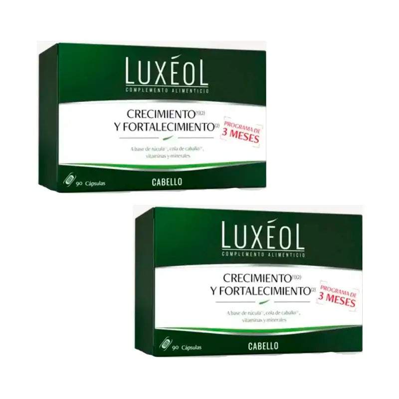 Luxeol Density, Growth & Strengthening, Pack 2 x 90 comprimés