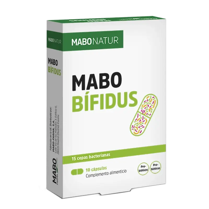 Mabonatur Mabobifidus Probiotique + Prébiotique, 10 gélules