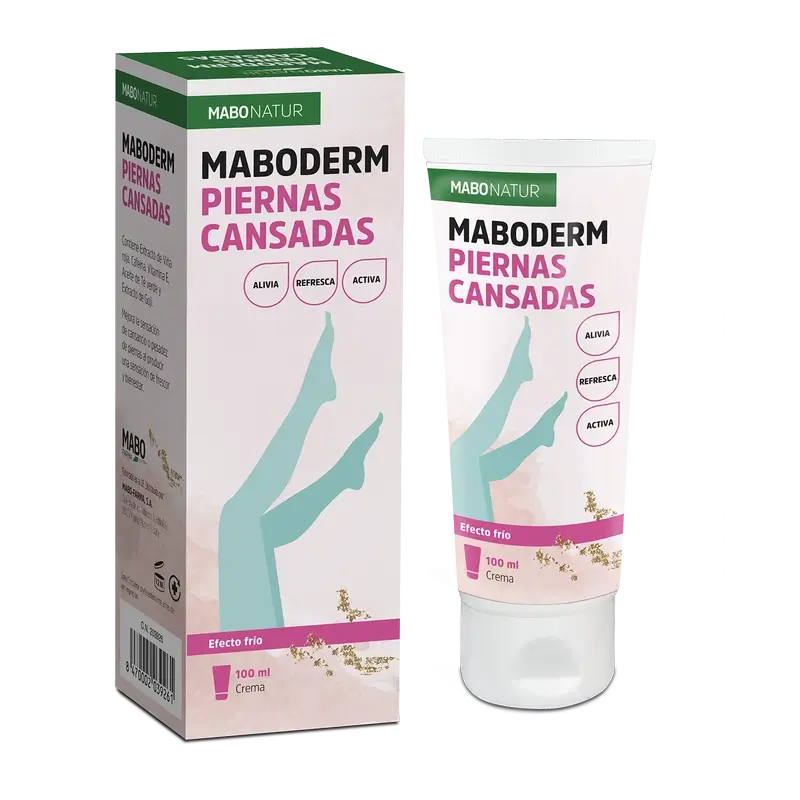 Mabonatur Maboderm Jambes Fatiguées, 100 ml