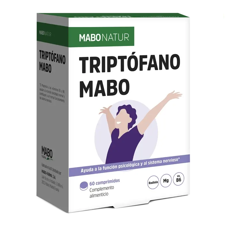 Mabonatur Triptofano Mabo, 60 comprimés
