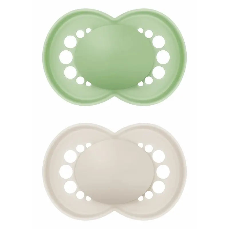 Mam Baby Soother Original Latex Neutral +6M, 2 Units