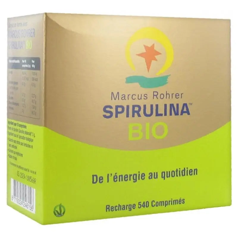 Marcus Roh Bio Spirulina Refill , 540 tablets