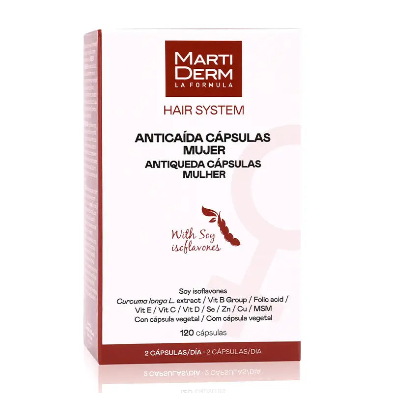 Hair System Capsules anti-chute pour femmes 120 unités