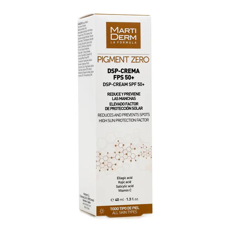Martiderm Pigment Zero Dsp-Crème SPF 50+ 40 ml