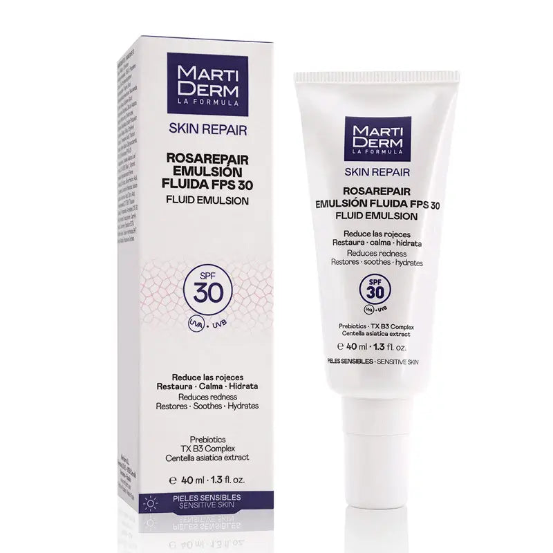 Martiderm Rosarepair Fluid Emulsion SPF 30 40 ml