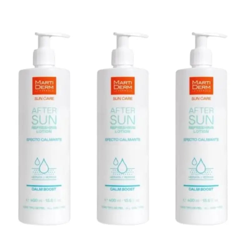 Martiderm Sun Care After Sun Lotion, 3X400 Ml