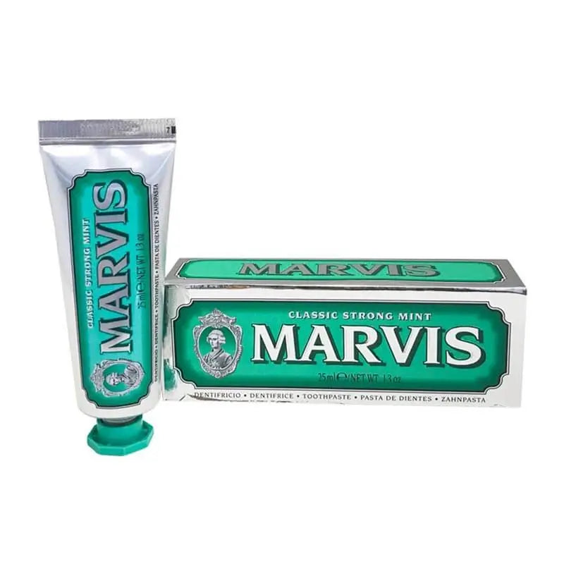 Marvis Toothpaste Classic Strong Mint 25 ml, Travel Size