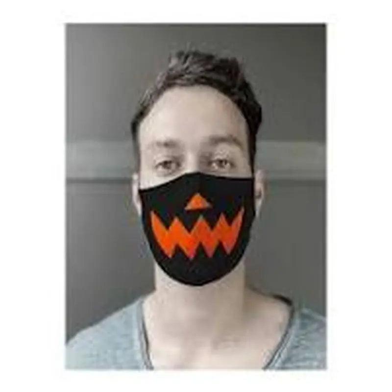 Fuli Hallowen Spookie Black Mask Size S