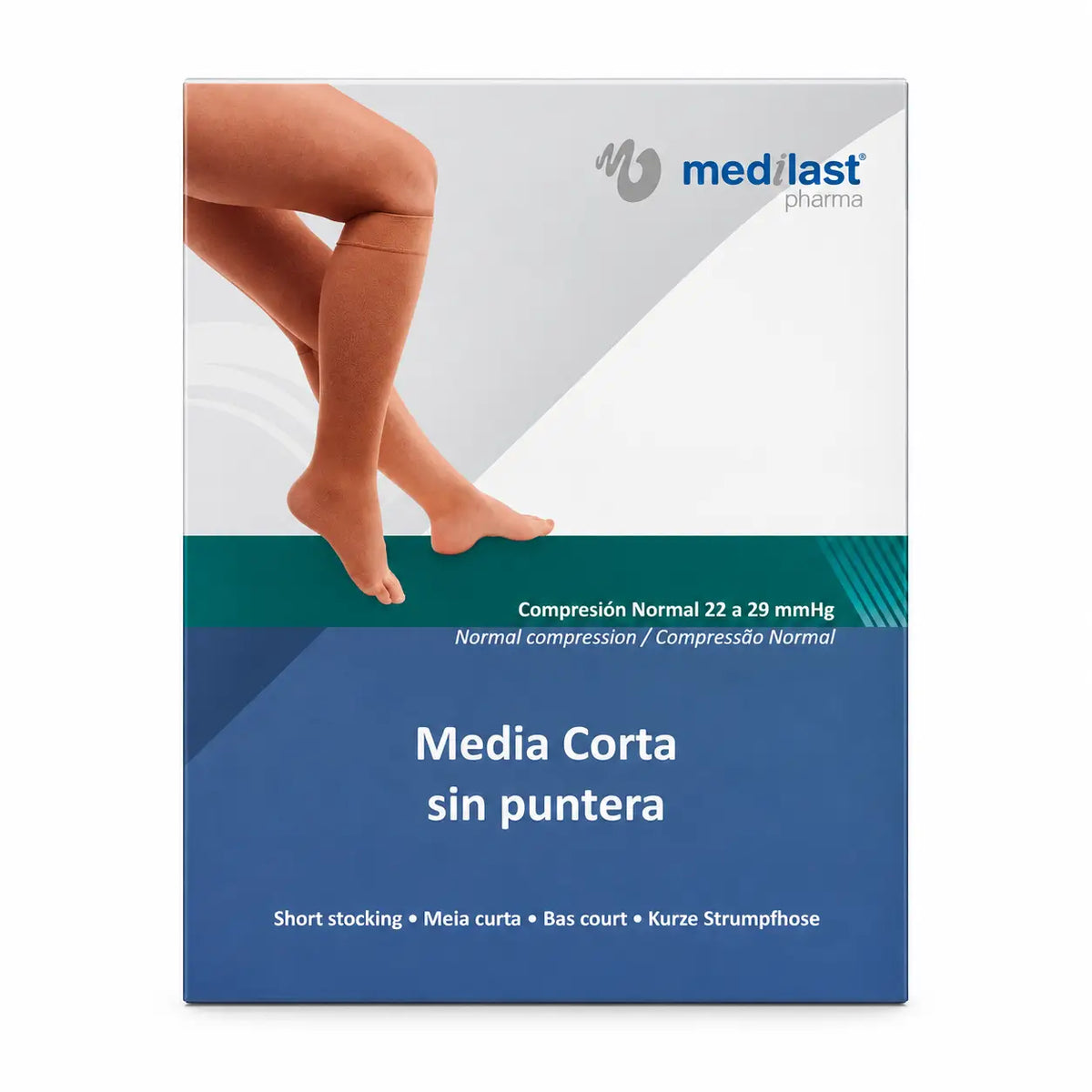 Medilast Short Stocking Normal S/P R892 Taille Small