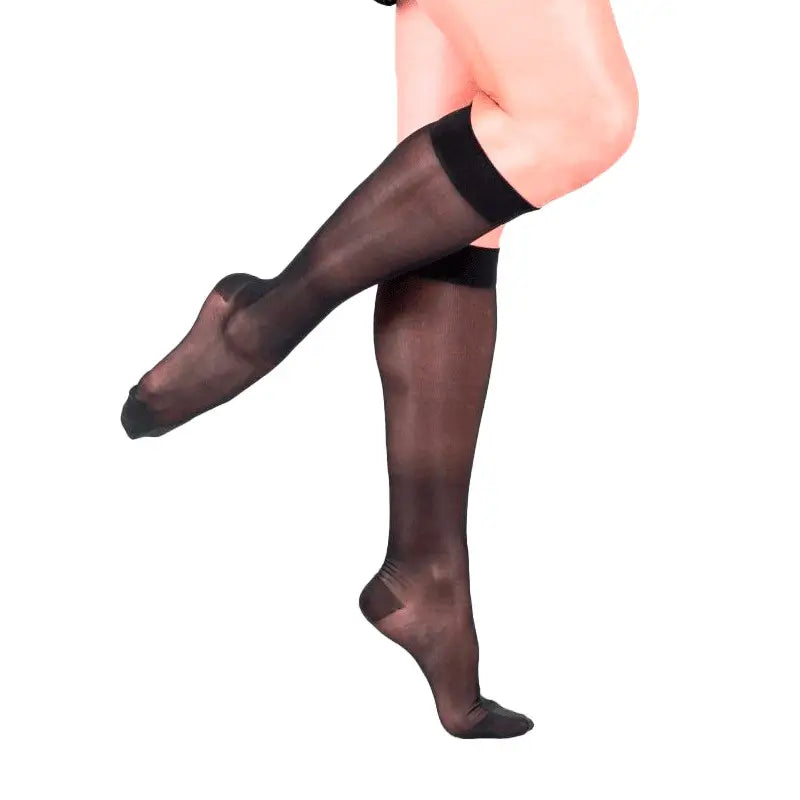 Medilast Short Socks Toe C.N. Black