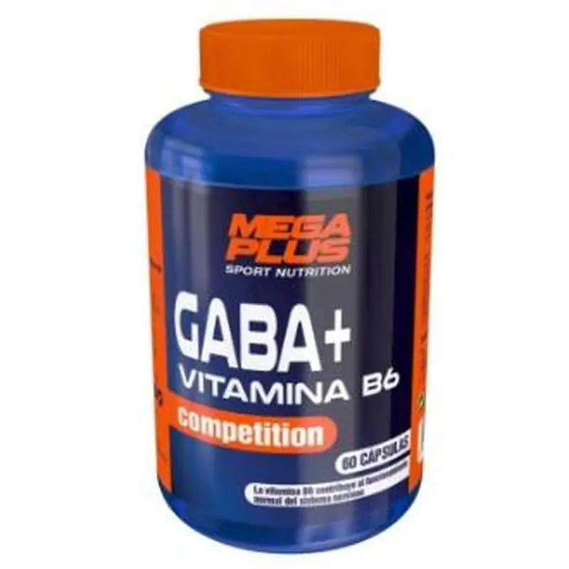 Mega Plus Gaba + Vit. B6 Competition 60 Capsules