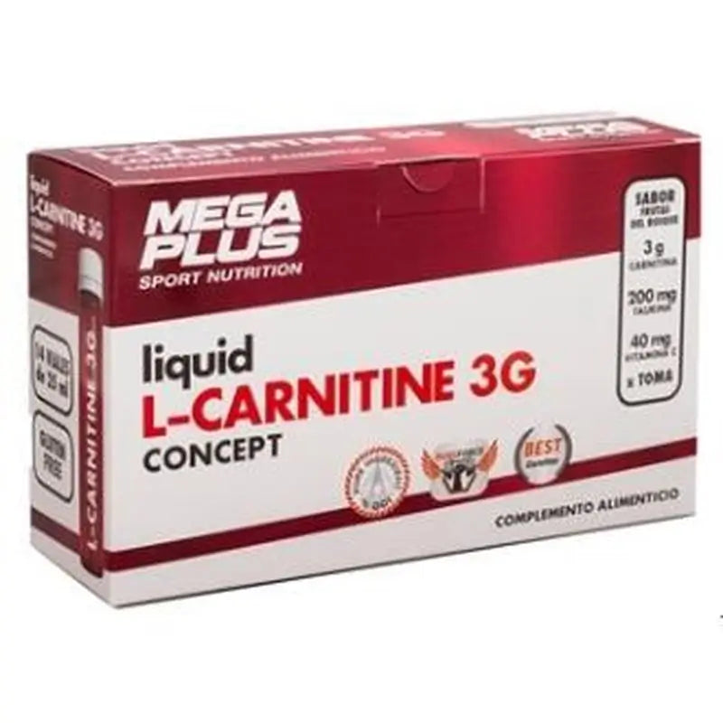 Mega Plus L-Carnitine Concep 3G 14Vials