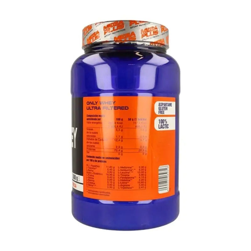 Mega Plus Whey 100% Prot Fraise 500Gr.